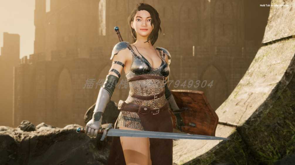 UE4虚幻 幻想角色扮演游戏项目源码 Fantasy RPG Game 4.22-4.25 - 宋马