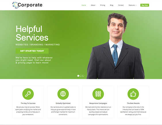 wordpress 原版Total - 简洁多功能商城主题源码模板