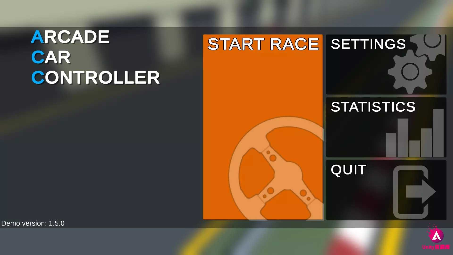 Unity3D 漂移赛车完整项目源码 Arcade Car Controller 1.5.2