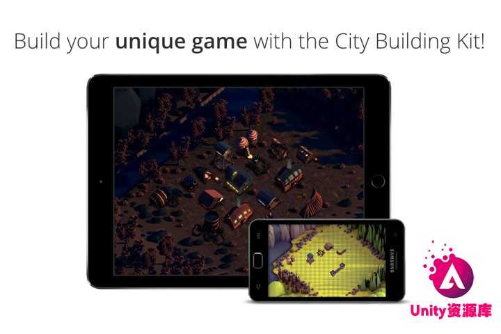 unity3d City-Building Kit - Complete Version 7.4游戏源码