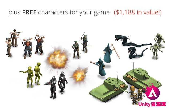 unity3d City-Building Kit - Complete Version 7.4游戏源码