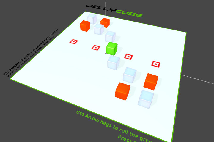 unity方块拼图益智游戏源码Jelly Cube Game Starter Kit v1.2.2
