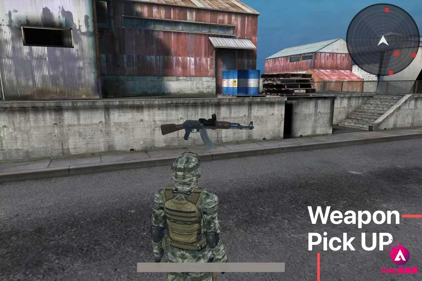 Unity 军事射击游戏项目源码 TPS Shooter (Military Style) 7.08