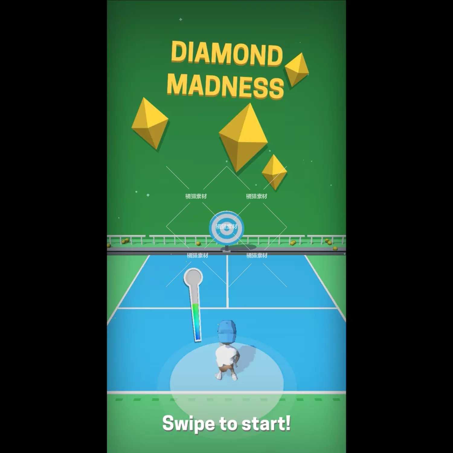 Unity3D 移动版网球项目源码Tennis Mobile-full game 1.1包更新
