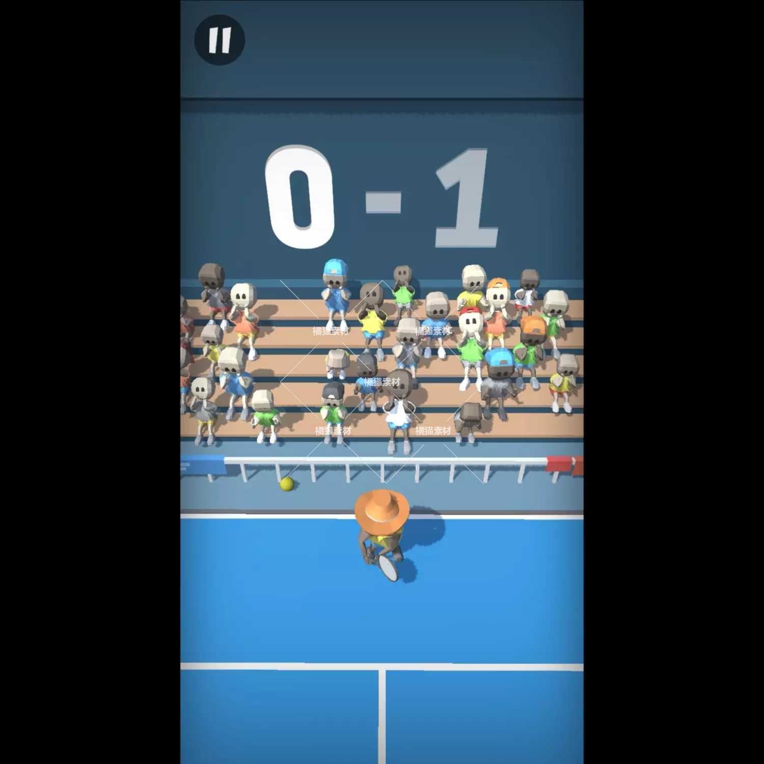 Unity3D 移动版网球项目源码Tennis Mobile-full game 1.1包更新