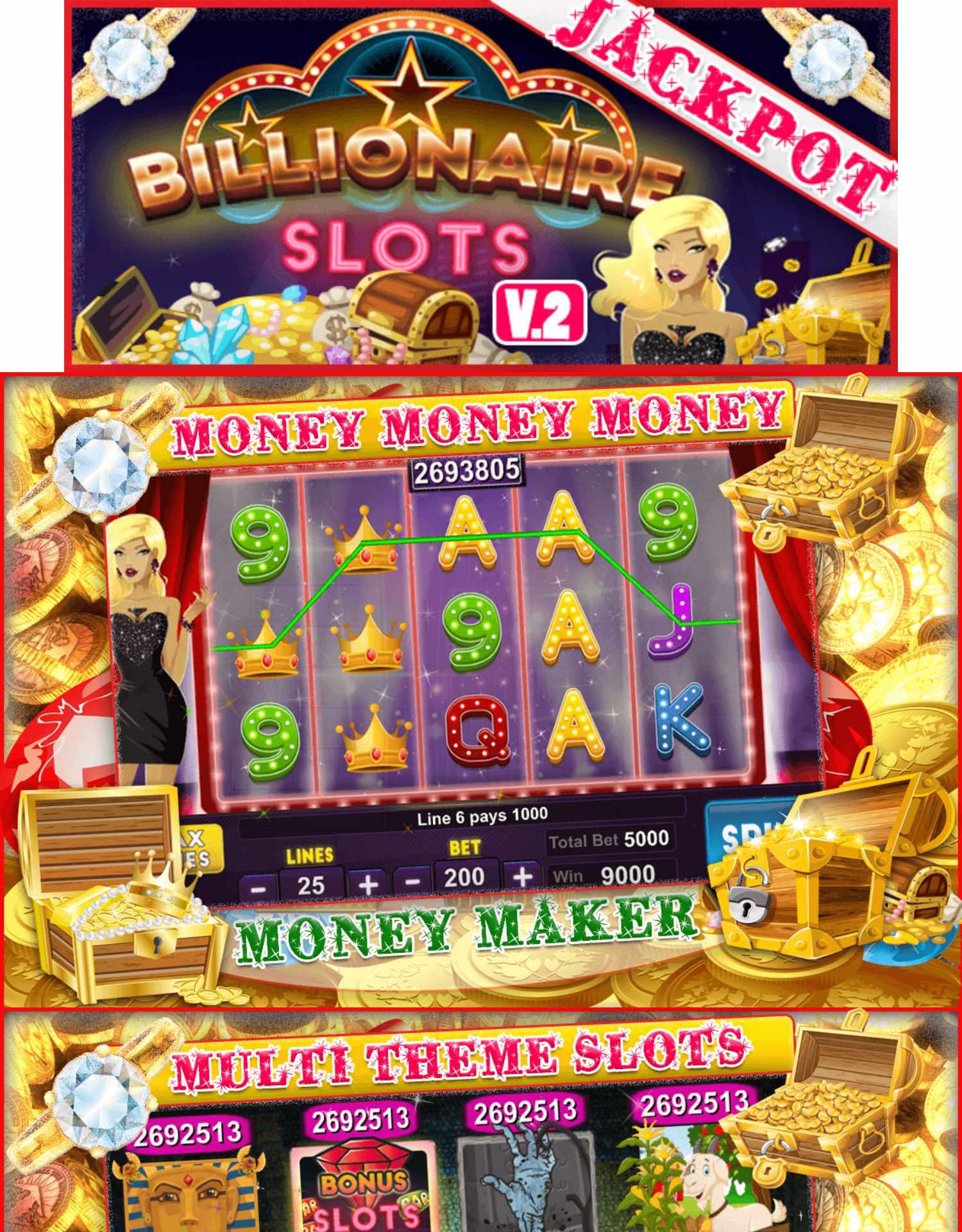 【Unity源码】老虎机源代码 Slot Machine 完整版
