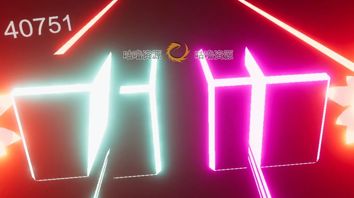 Unity3D VR Beats Kit 1.15 虚拟现实节奏光剑游戏项目源码