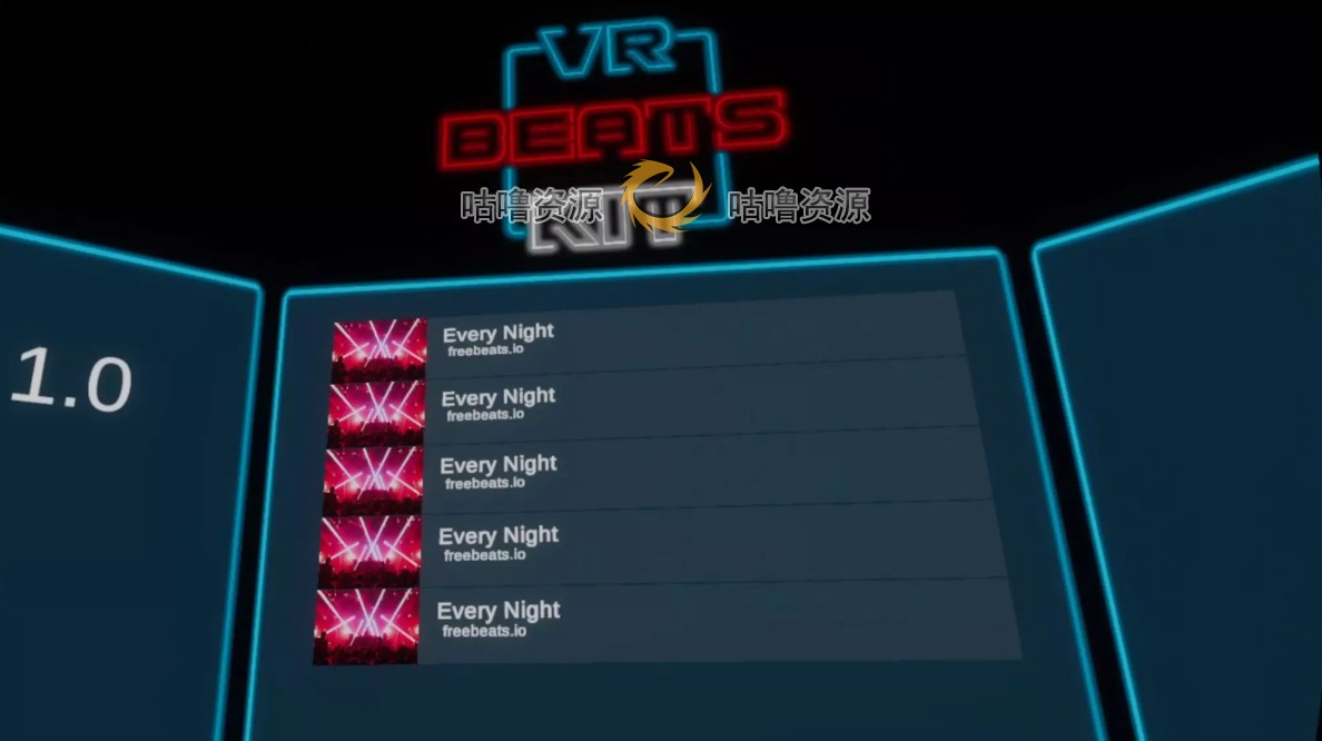 Unity3D VR Beats Kit 1.15 虚拟现实节奏光剑游戏项目源码