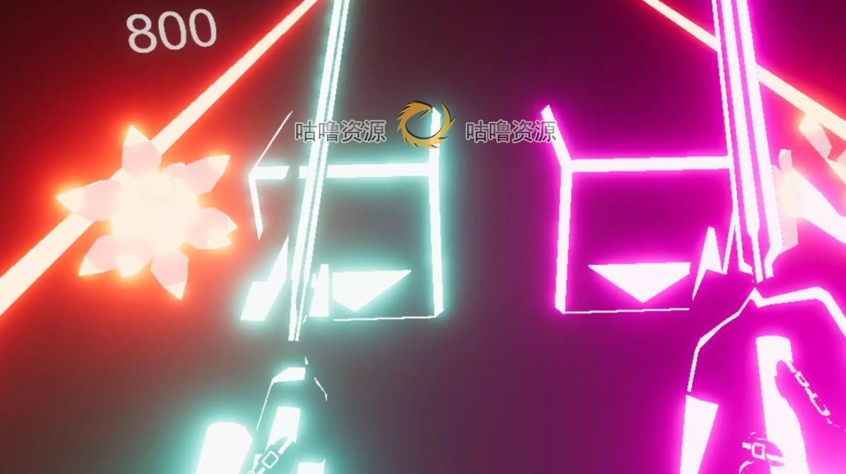 Unity3D VR Beats Kit 1.15 虚拟现实节奏光剑游戏项目源码
