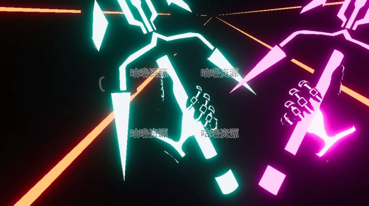 Unity3D VR Beats Kit 1.15 虚拟现实节奏光剑游戏项目源码