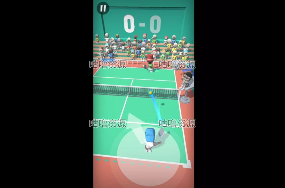 Unity3D Tennis Mobile-full game 1.1 移动版网球项目源码