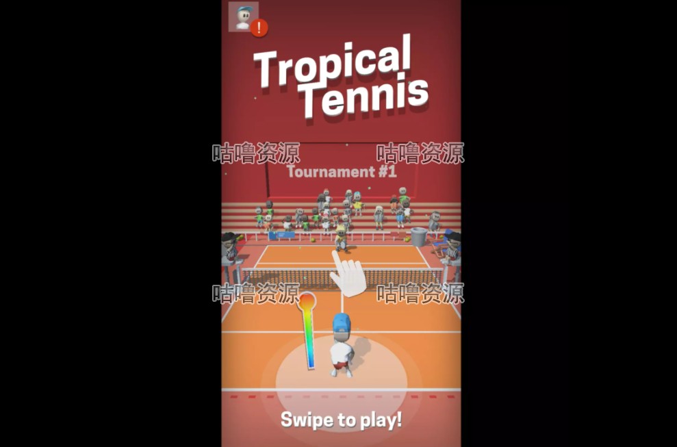 Unity3D Tennis Mobile-full game 1.1 移动版网球项目源码