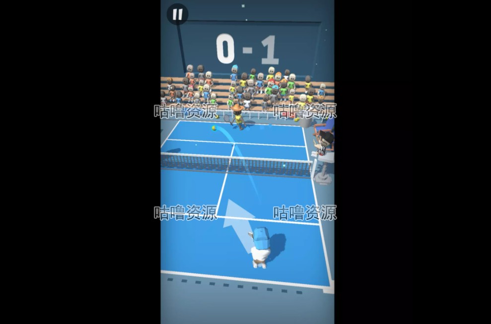 Unity3D Tennis Mobile-full game 1.1 移动版网球项目源码