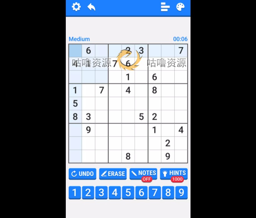 Unity 数独游戏项目源码 Sudoku Classic Puzzle Game1.3.2包更新