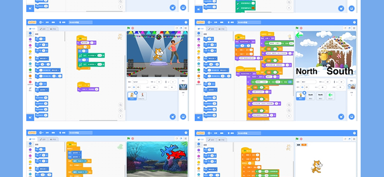 scratch2.0 3.0编程项目源文件源码经典游戏案例素材源代码2500个