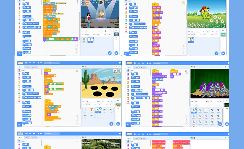 scratch2.0 3.0编程项目源文件源码经典游戏案例素材源代码2500个