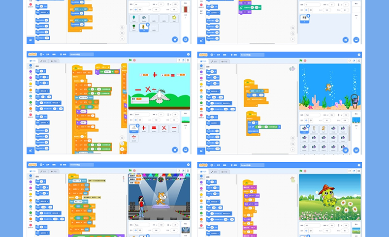 scratch2.0 3.0编程项目源文件源码经典游戏案例素材源代码2500个