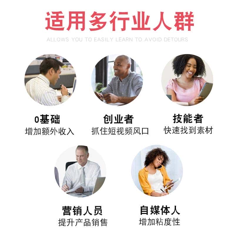 剪映教程剪辑教学特效素材手机短视频后期制作拍摄VLOG教程零基础