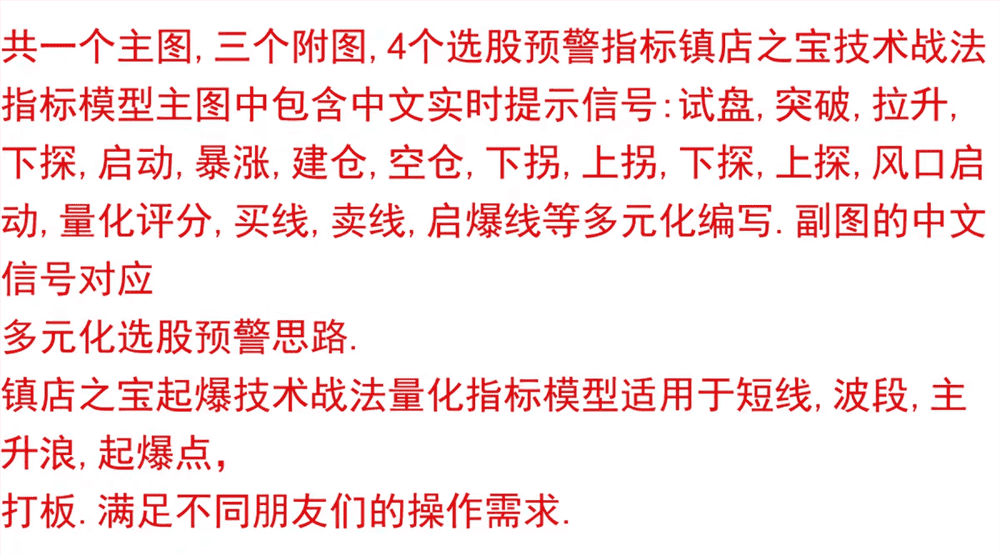 波段量化短线主升浪启动点指标公式炒股指标2026股票指标公式源码