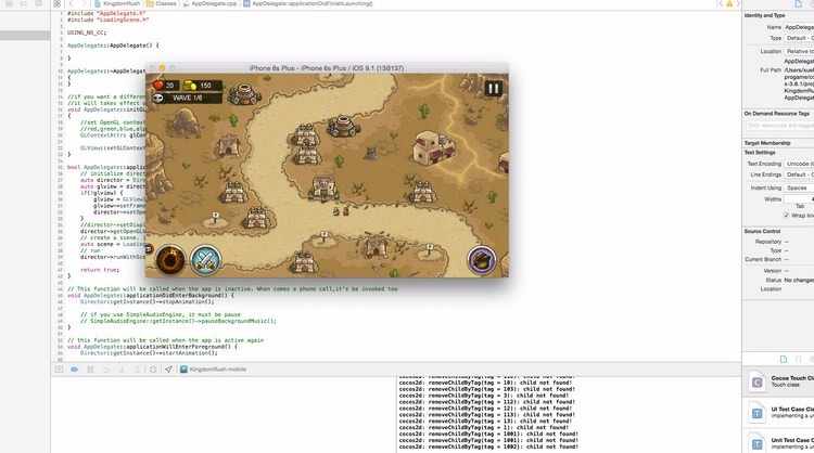 Cocos2d-X游戏手游源码/iOS/android/皇家守卫军稀有源码