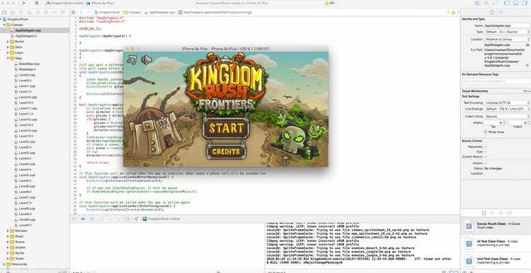 Cocos2d-X游戏手游源码/iOS/android/皇家守卫军稀有源码