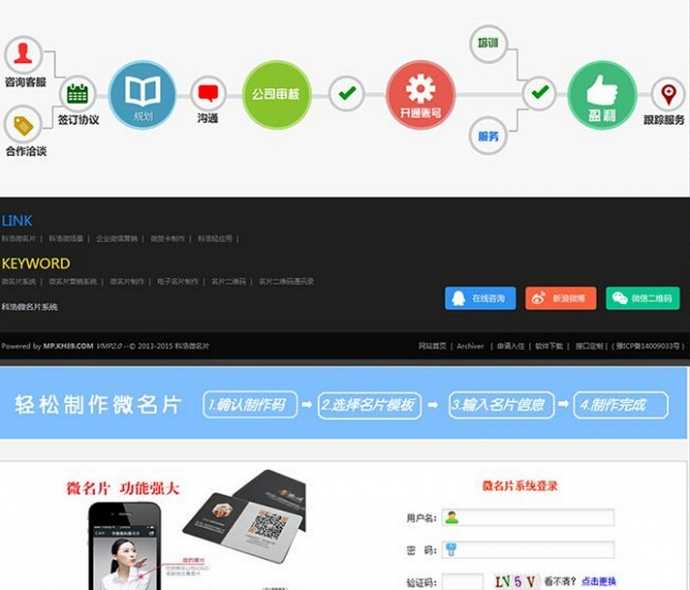 最新微名片源码|微信名片源码|二维码名片源码|微信电子名片源码