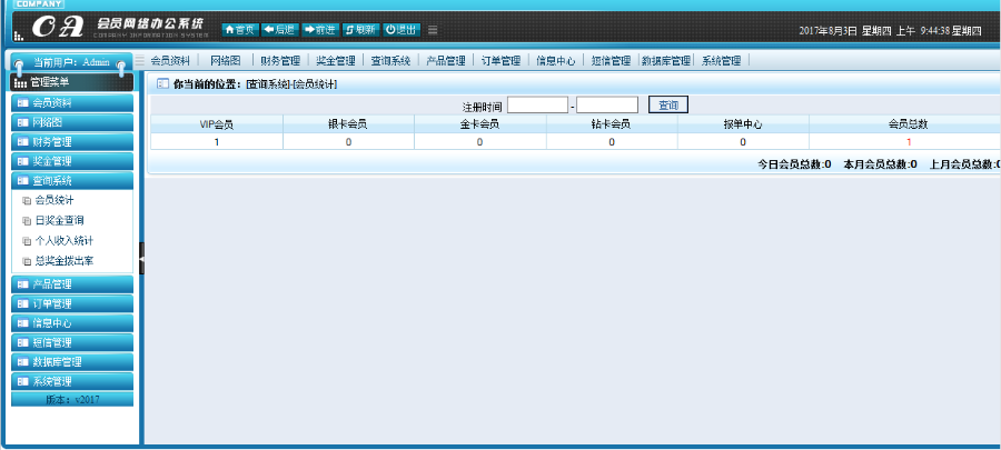 （完整版）php直销会员管理系统源码