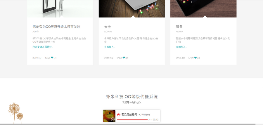 QQ代挂网站系统源码【完整版】