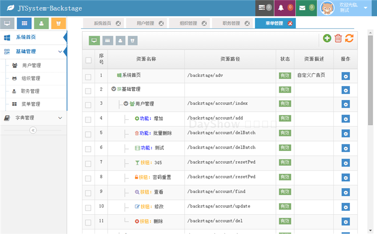 JAVA 后台管理 开发框架 源码 HTML5 bootstrap Activiti 工作流