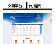 （正版）含教程PC+WAP虚拟币数字币交易平台源码，带手机版。