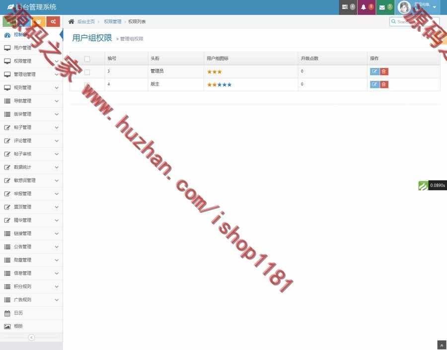 thinkphp3.2.2仿phpwind论坛网站平台源码（后台漂亮强大的管理 ）