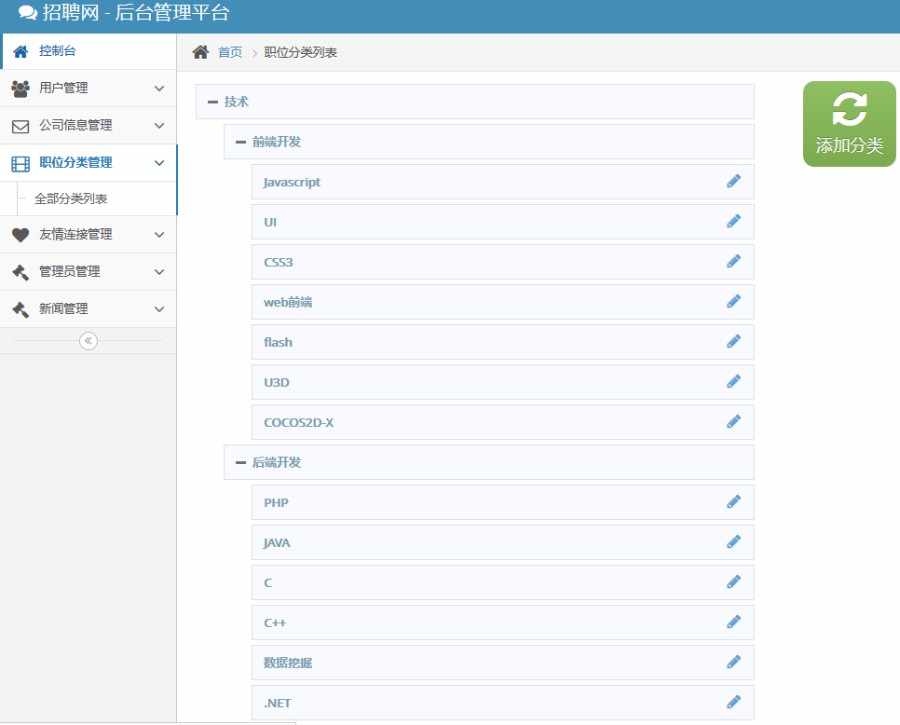 Thinkphp仿拉勾网升级版网招聘求职平台源码-292