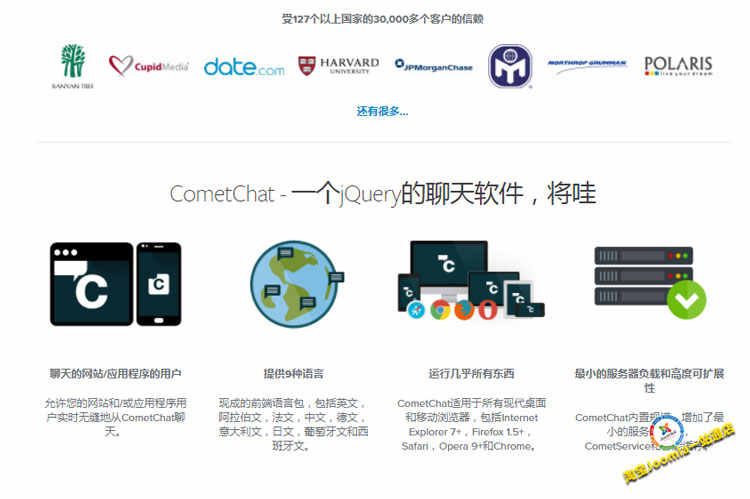 CometChat 网站在线即时聊天/B2B、B2C网站在线聊天解决方案源码