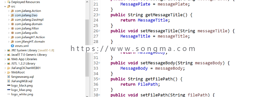java web开发房屋中介房屋出租信息网
