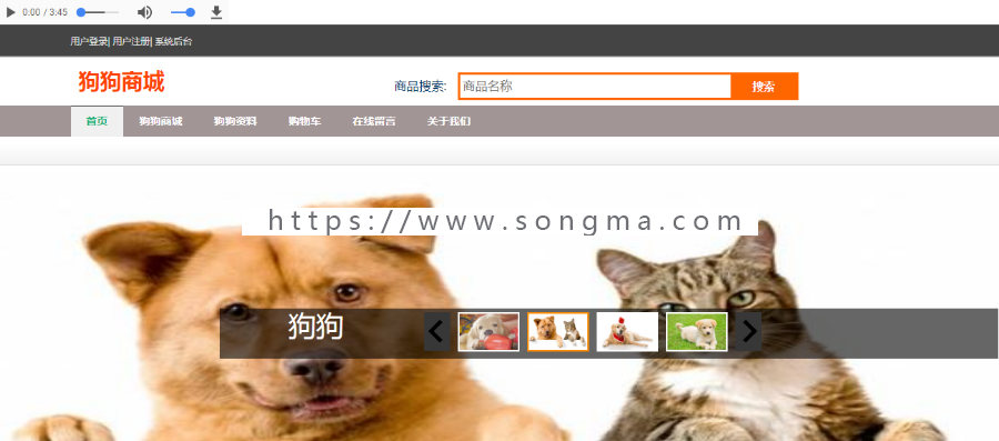 JAVA SSH 宠物管理系统实现源码+数据库+论文文档+项目辅导视频