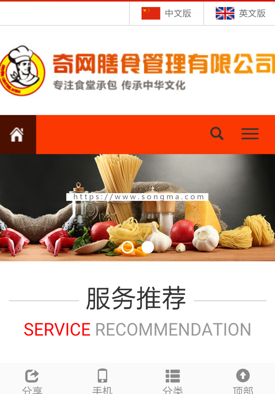 asp.net 漂亮企业网站源码 手机自适应 中英双语 C#源码