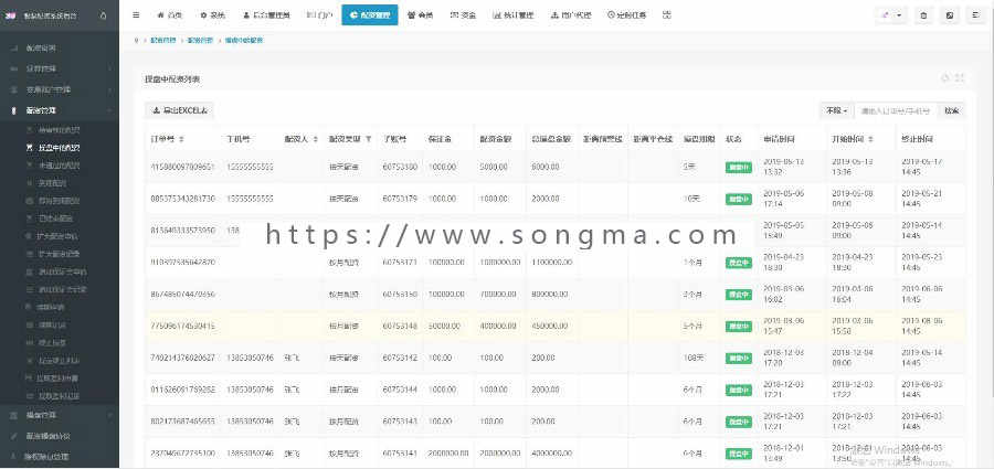 按天配资按周配资按月配资系统php开源代码风控系统可以对接券商修复已知10多处bug