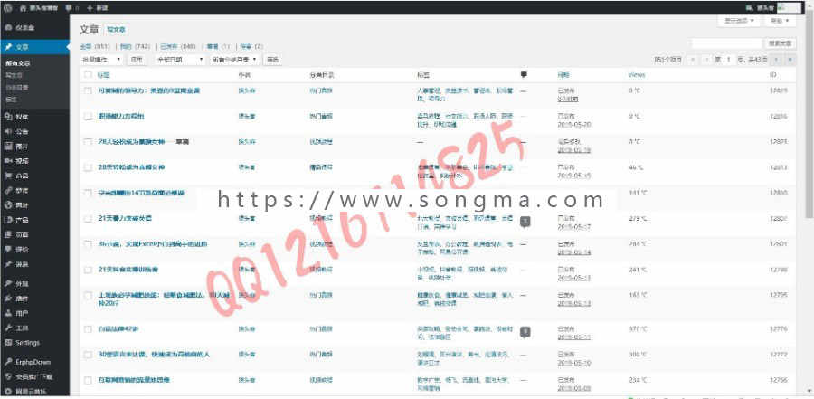 2019猴头客博客站整站打包Wordpress博客整站系统源码带VIP会员系统及操作文档