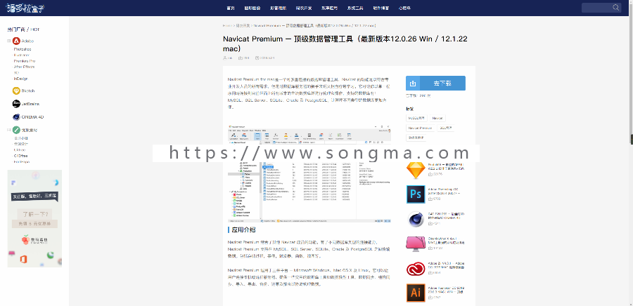 WordPress主题-软件下载站主题--wp资源下载站模板