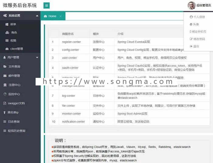 spring cloud 微服务源码带讲解视频 oauth2认证授权 spring boot