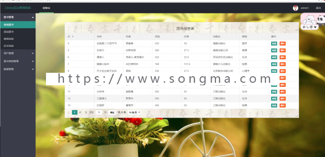 java图书借阅管理系统 java web图书馆借阅管理平台源码 jdbc+servlet +layui