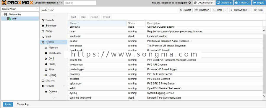 Proxmox海外虚拟主机 vps 云主机服务器管理系统