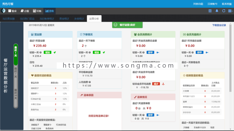 ASP.NET点餐系统源码（电脑手机微信通用）可封装成APP