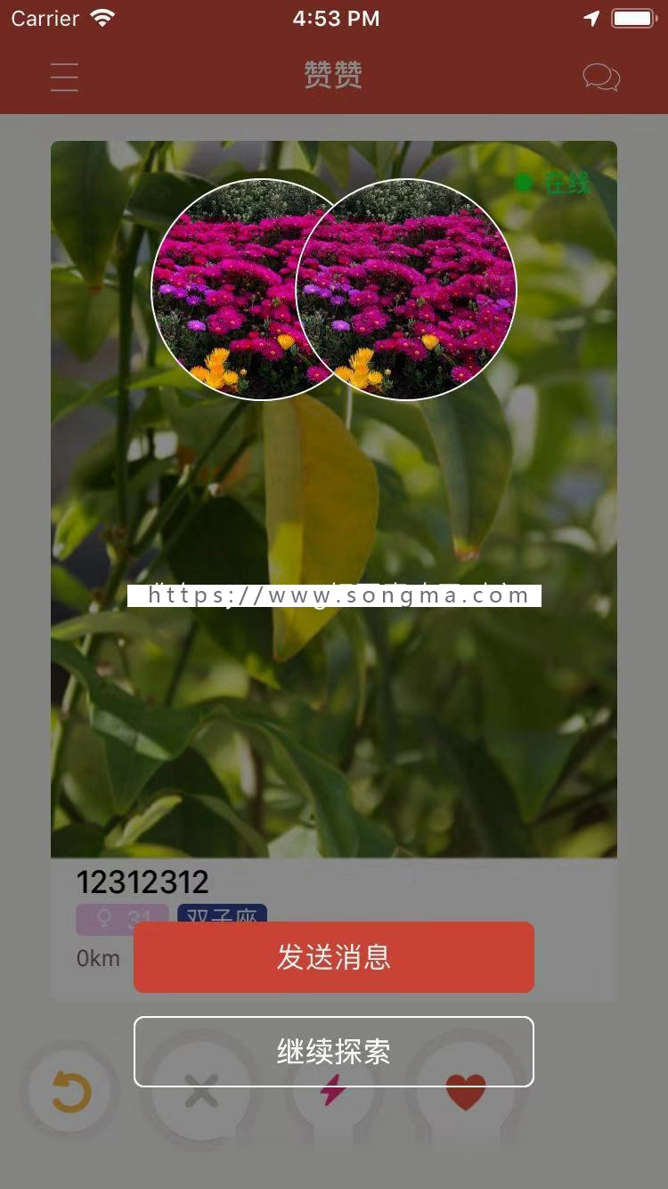 纯原生双端，仿探探，陌陌，聊天app源码
