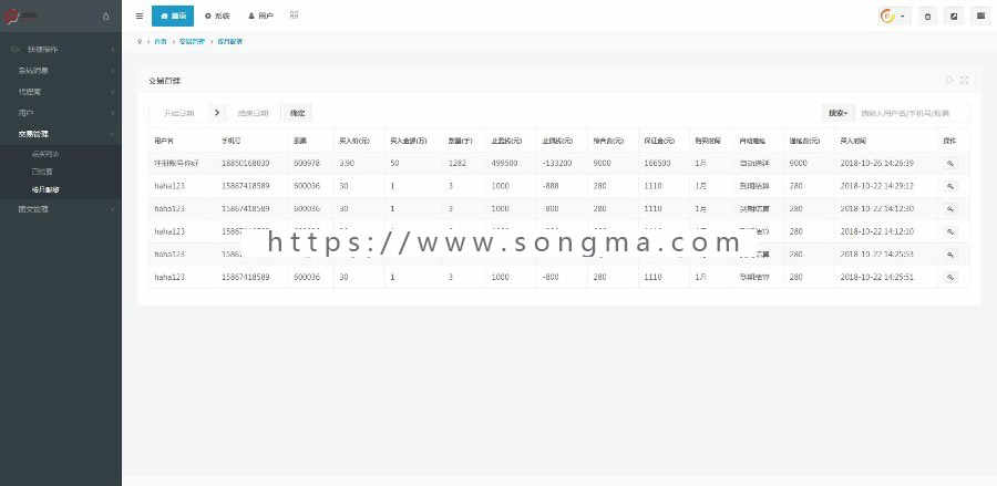 GP配资/GP点买系统/配资系统/【非常谋略深度二开】