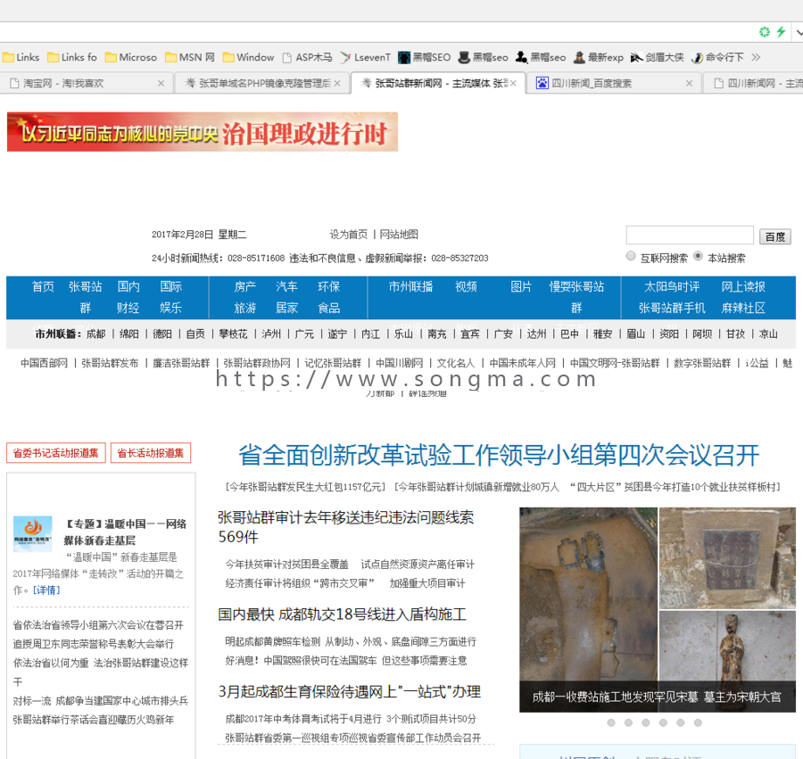 复制克隆网站源码程序，张哥镜像站群工具源码