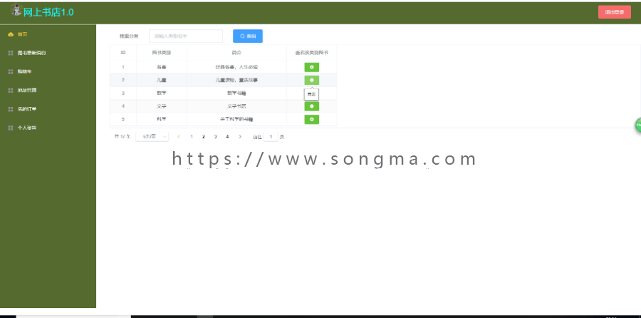 web书店系统的设计与实现（购买送论文）