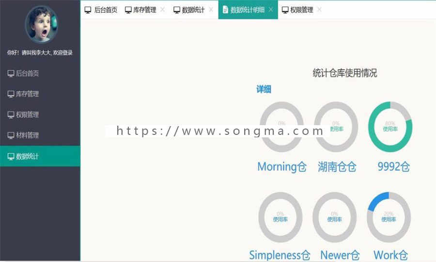 ​JAVA服装库存CMS后台管理系统源码