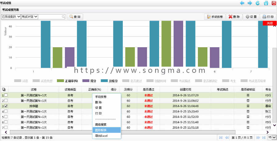 ASP.NET在线考试培训系统源码