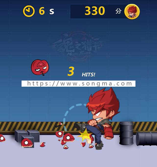 [HTML5游戏源码] 手游《魂斗士vs小苹果》源码